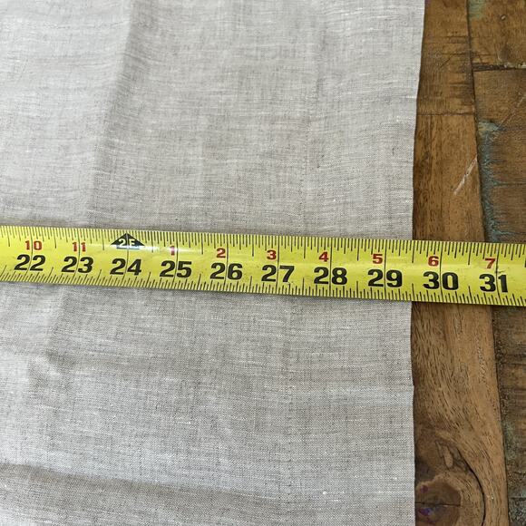 King Linens Pillow Shams Set of 2 (23x 29.5) 100% Linen - Picture 6 of 9